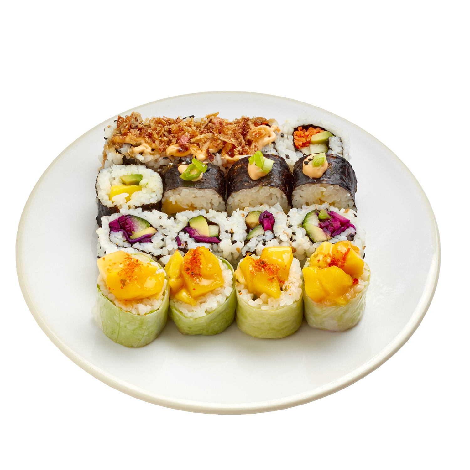 Duo Veggie Spring Platter Izakaya